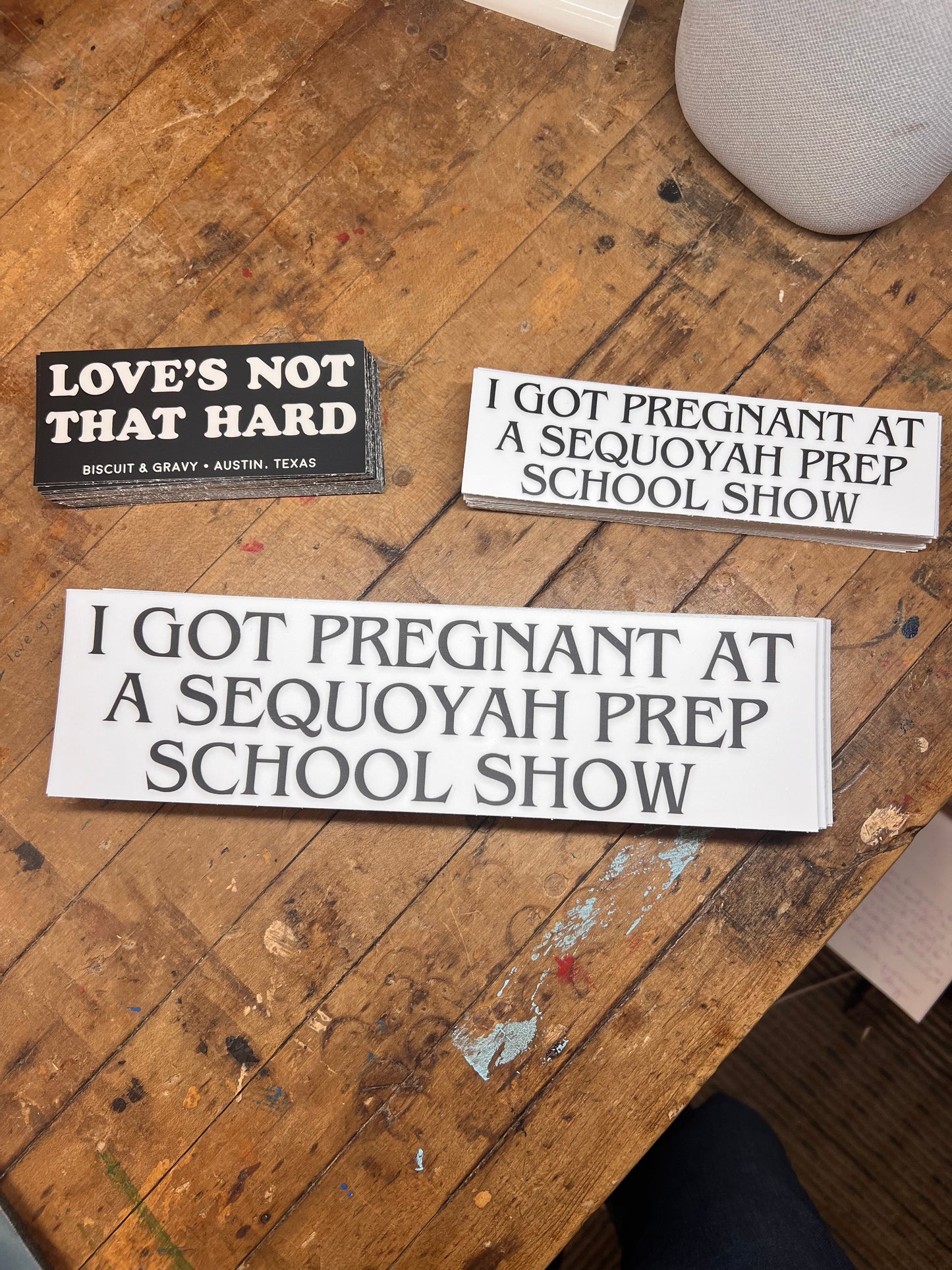 Sticker -  I Got Pregnant At a SPS Show